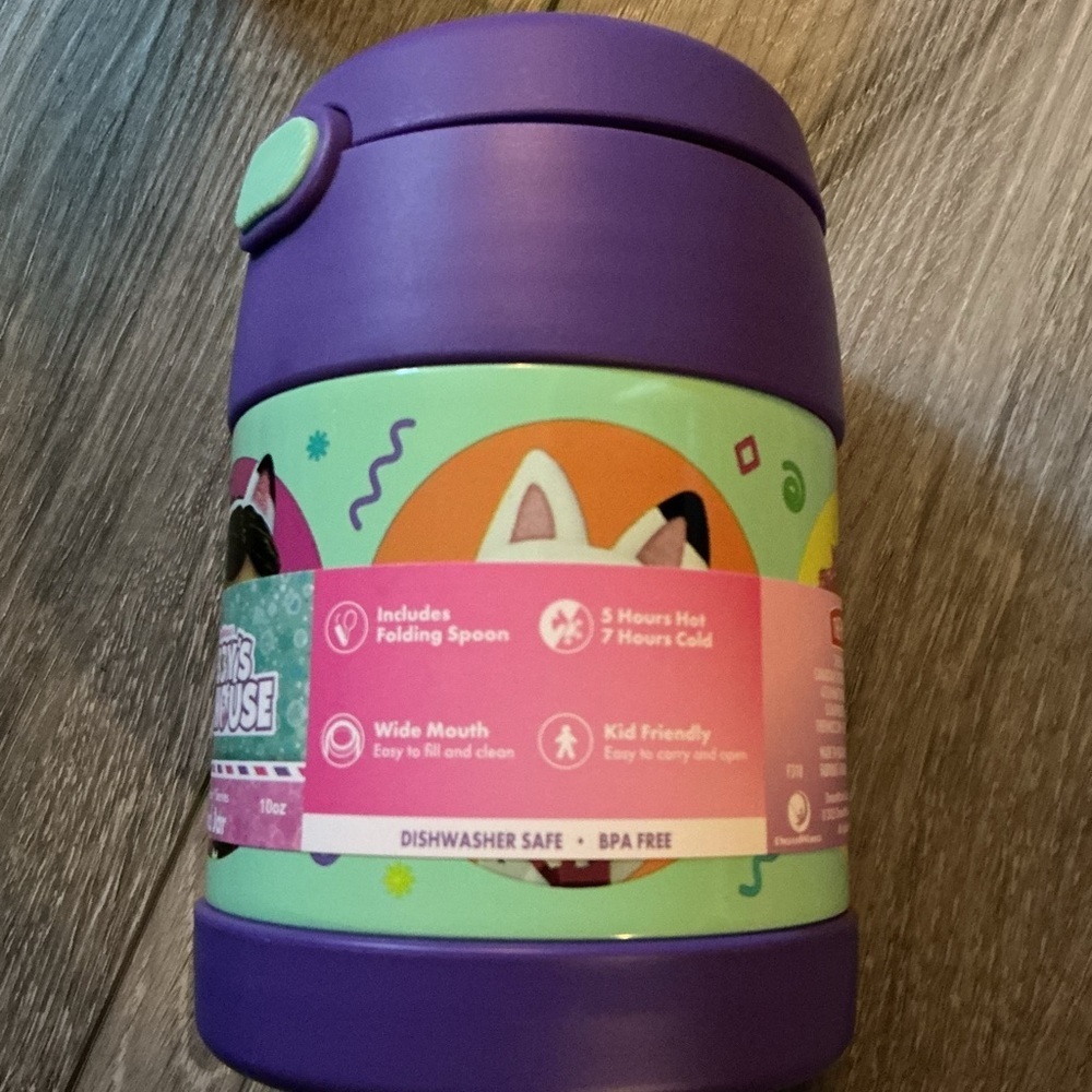 💰Make an offer, bundle and save💰 NWT Thermos Gabby's Dollhouse food jar - Picture 2 of 4
